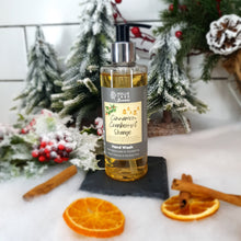 Load image into Gallery viewer, Christmas Cinnamon, Cranberry &amp; Orange Hand Wash
