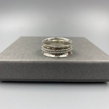 Load image into Gallery viewer, Spinner ring made with Sterling Silver
