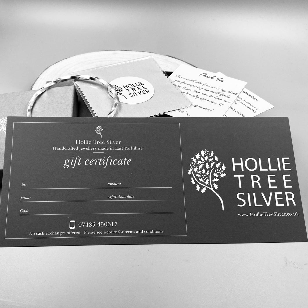 £20 Gift certificate
