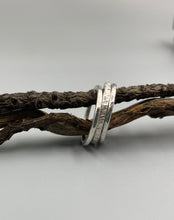 Load image into Gallery viewer, Sterling silver trio stacker rings
